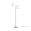 Lampa podłogowa Hübsch COMO beżowa