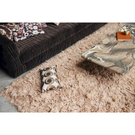 Fluffy rug soft pink (200x300)
