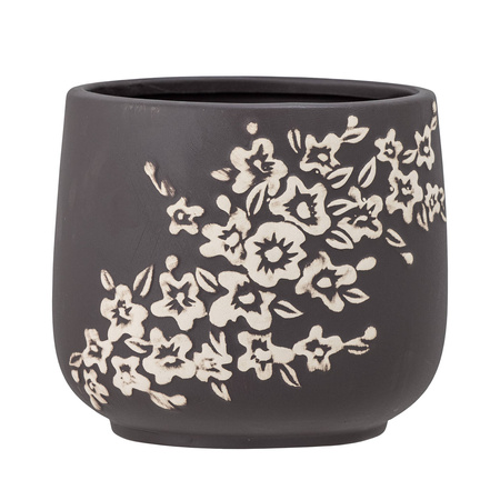 BLOOMINGVILLE BETINO brown flowerpot
