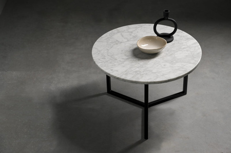 Coffee table IGNE FURNITURE MOON 80 cm white