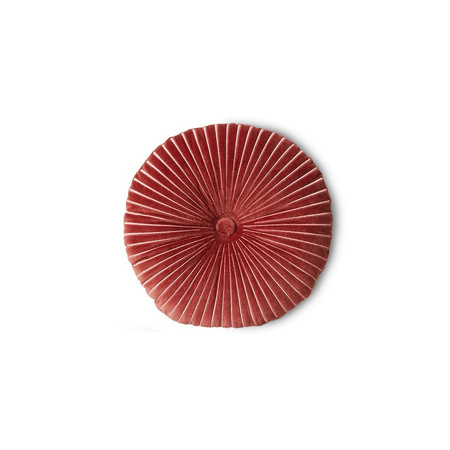 Poduszka hkliving RIPPLE czerwona rozmiar 35x35 cm