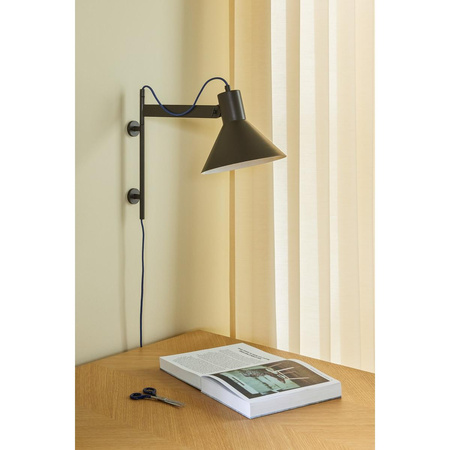 Lampa ścienna Hübsch STUDIO brązowa