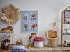 Wieszak ratanowy Bloomingville ARANYA naturalny
