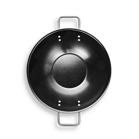 Wok z powłoką ceramiczną Slip-Let® Eva Trio GREY LINE szary 5.0 l