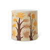 Earthenware side table coastal