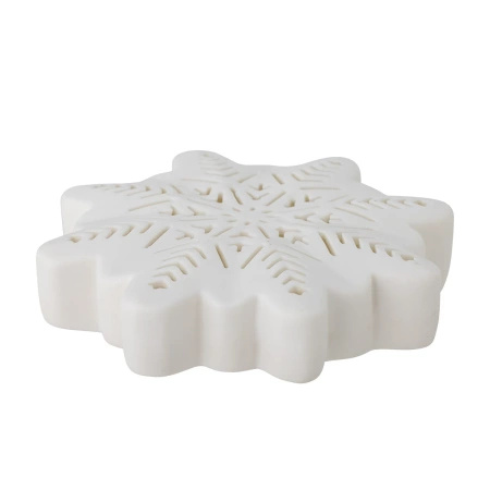 Dekoracja Bloomingville FLAKE biała