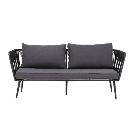 Sofa Bloomingville PAVONE FIRE-RESISTANT czarna