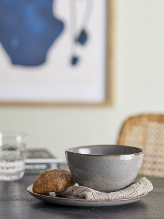 Sandrine Bowl, Grey, Stoneware