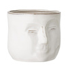 BLOOMINGVILLE IGNACIA flowerpot white