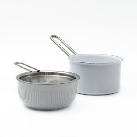 Pokrywka ze stali nierdzewnej Eva Trio srebrna 13 cm