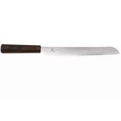 Nóż do chleba YAXELL HANA 23 cm/9" brązowy
