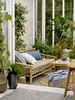 Sofa ogrodowa Bloomingville Sole bambusowa