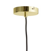Lampa wisząca z doniczką Bloomingville złota