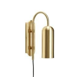 Lampa ścienna Hübsch złota