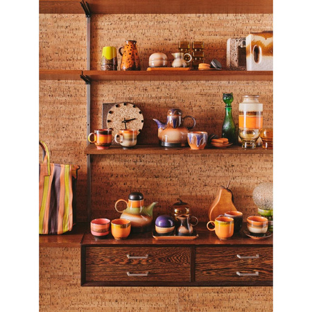70s ceramics: café cups java (set of 4)
