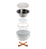 EVA SOLO white porcelain table grill