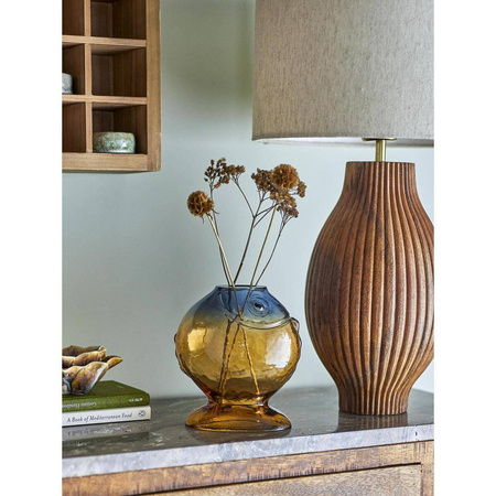 Varga Vase, Yellow, Glass