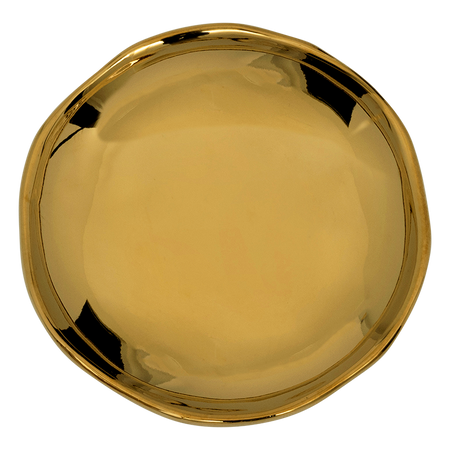 Urban Nature Culture Good Morning Plate Small Gold Ø9 cm