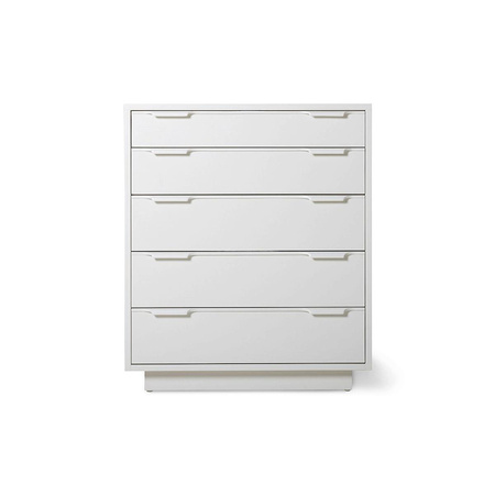 Chest of drawers, eggshell white