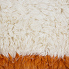 Fluffy square rug 'retro summers' (250x250)