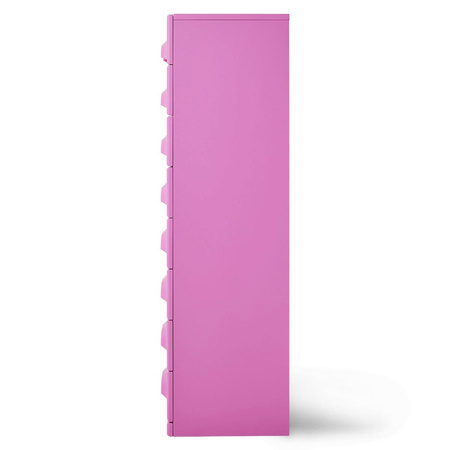 Chest of 8 drawers, urban pink