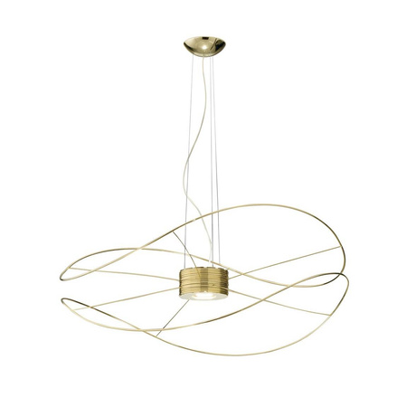AXOLIGHT Hoops 2 gold pendant lamp