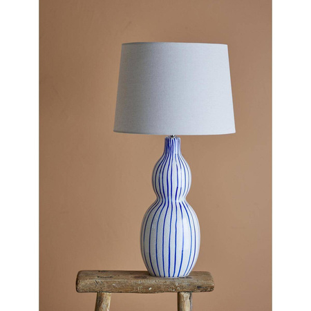 Gavisa Table lamp, Blue, Stoneware