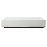 Mirror block coffee table clear (120x80cm)