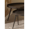 CRUDE antique brown table size M (outlet)