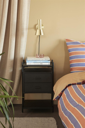 HÜBSCH TAP brass wall lamp