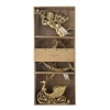 Anisa Ornament, Gold, Plastic