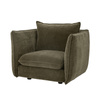 Austin Lounge Chair, Green, Recycled Polyester