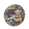 BLOOMINGVILLE MAKU cushion brown