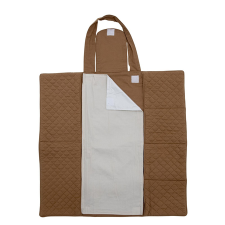 Składana mata Bloomingville THANNE brązowa