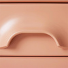 Chest of 2 drawers, blush