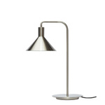 HÜBSCH SOLO silver table lamp