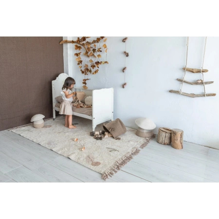 Dywan bawełniany Lorena Canals COTTON WOODS zielony 200 x 140 cm