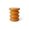 Allure side table caramel