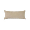Natural patched cushion (70x30cm)