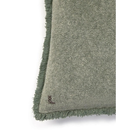 Poduszka bawełniana Lorena Canals STONEWASHED  zielona