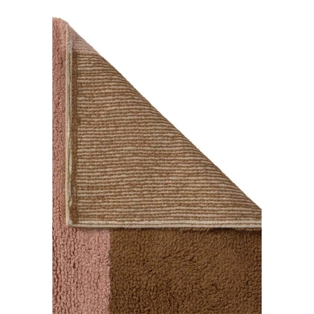 Dywan wełniany Lorena Canals CHROMA SPICED CORAL wielokolorowy 80 x 230 cm