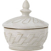 Pauline Jar w/Lid, Nature, Stoneware