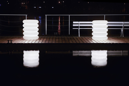 PUFF BUFF Big Puff standing garden lamp