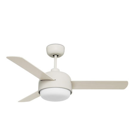 Ceiling fan with LEDS C4 KLAR lamp white