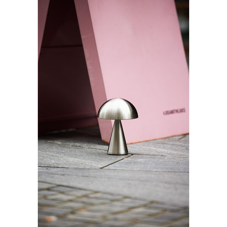 Mush Portable Lamp Nickel
