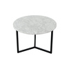 Coffee table IGNE FURNITURE MOON 40 cm white