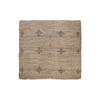 Rustic jute rug (200x200cm)