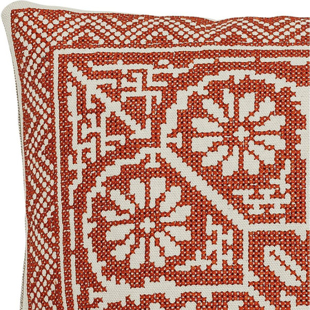 Madita Cushion, Red, Cotton