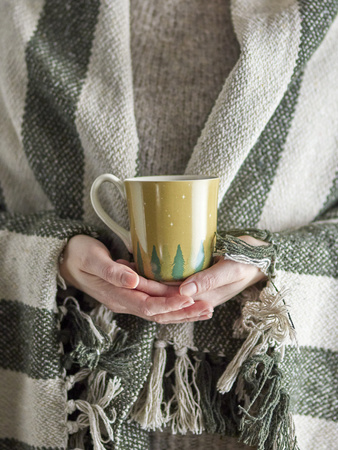 Spruce Mug, Green, Stoneware