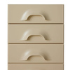 Chest of 6 drawers, cream